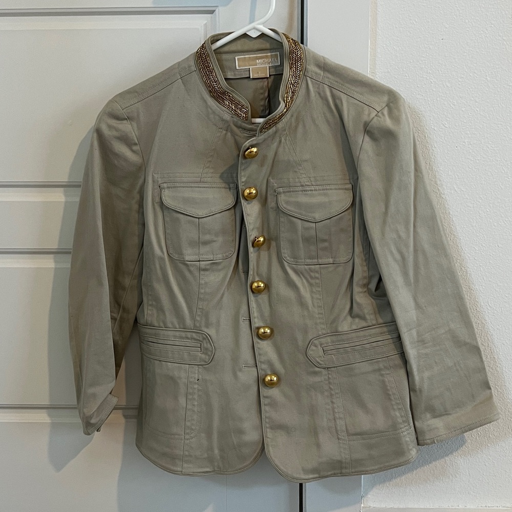 Michael Kors Embellished Utility Jacket